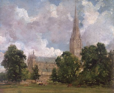 Kathedraal van Salisbury vanuit het zuidwesten door John Constable